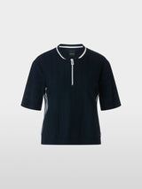 Short-sleeved sweater "Rethink Together"