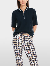 Short-sleeved sweater "Rethink Together"