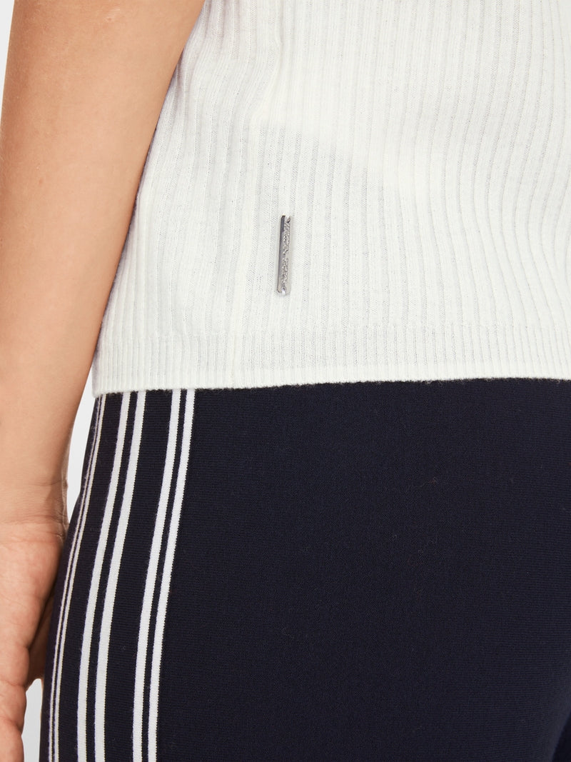 Polo shirt in wool – "Rethink Together"