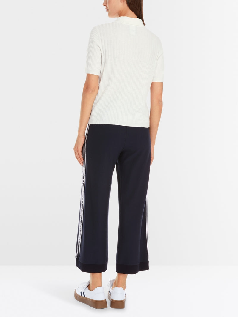 Polo shirt in wool – "Rethink Together"