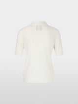 Polo shirt in wool – "Rethink Together"