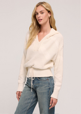 Cota Hooded Sweater - Sea Salt