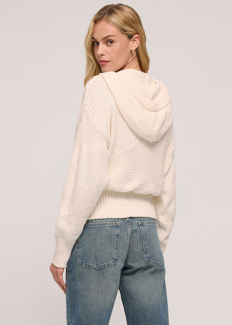 Cota Hooded Sweater - Sea Salt