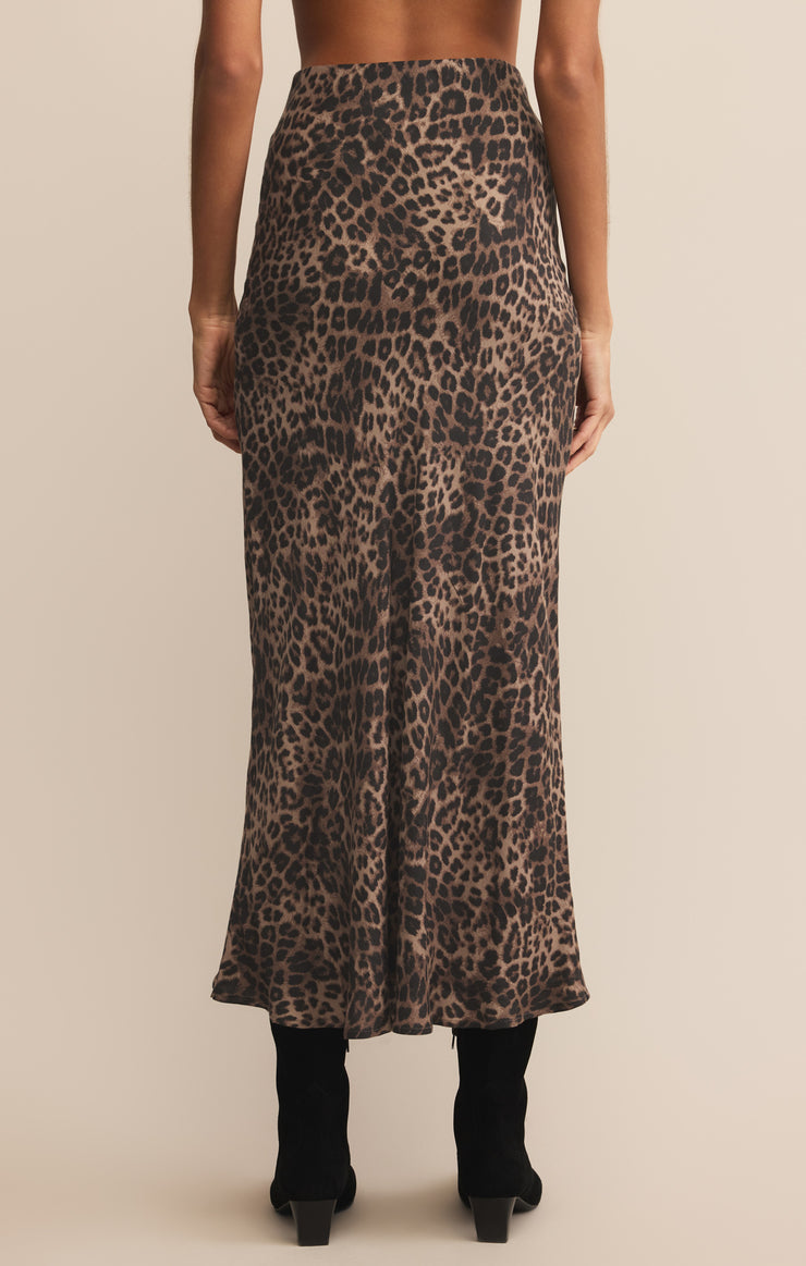 Izabel Leopard Skirt