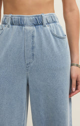 Entourage Knit Denim Pant - Ocean Air Indigo