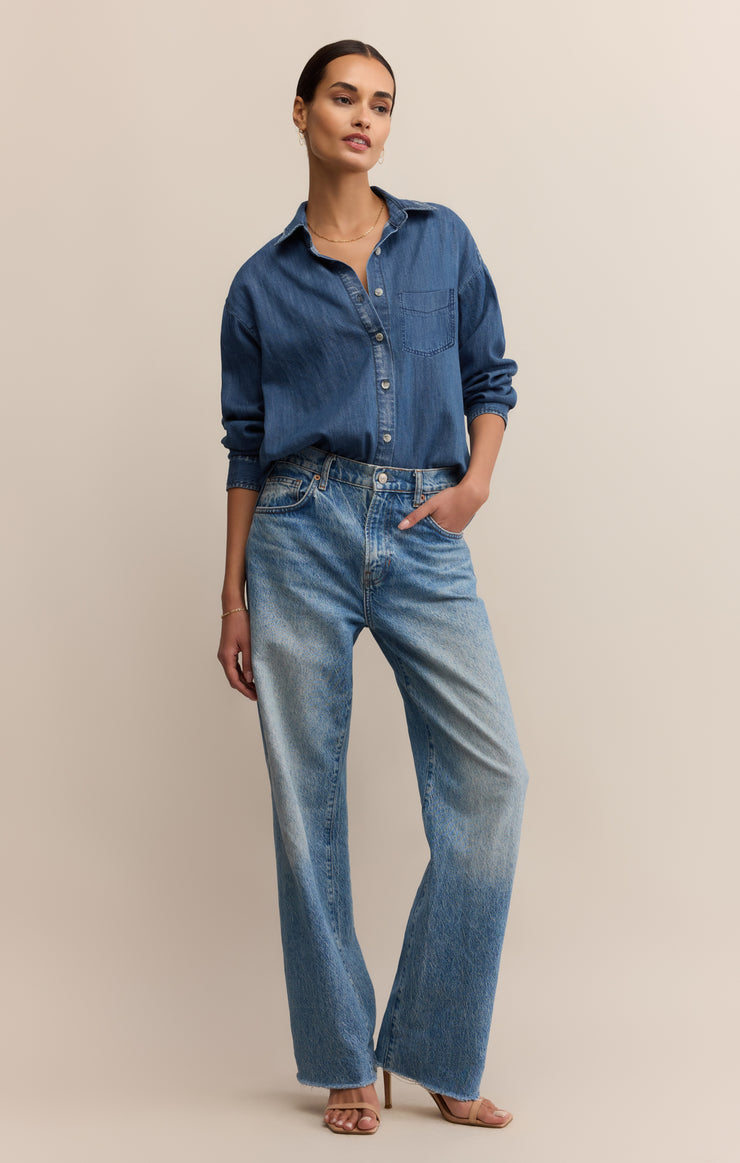 Atwood Lightweight Denim Button Up