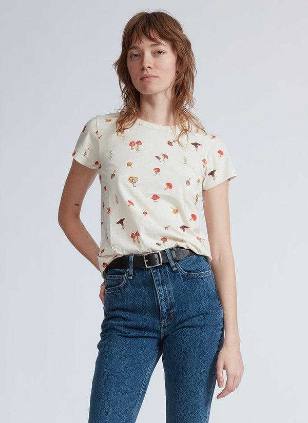 All Over Mushroom Tee