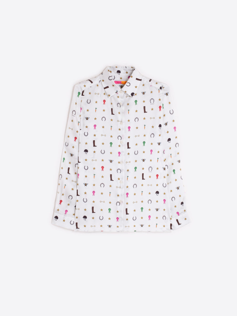 Equestrian Print Shirt